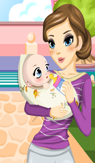 Baby Decoration 2 – game for little children about newborn baby