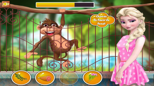 【免費遊戲App】Princess At The Zoo-APP點子