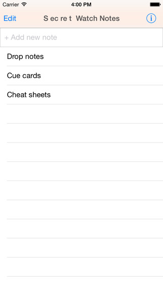【免費工具App】Secret Watch Notes-APP點子