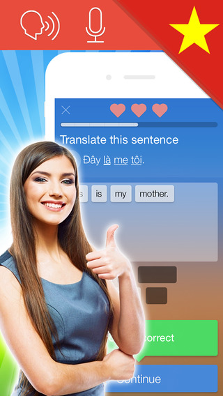 Speak Vietnamese FREE - Interactive Conversation Course with Mondly to learn a language with audio p