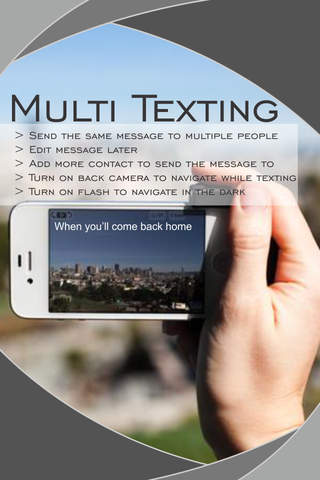Multi-Texting - Don't stop your multi-tasking when it comes to texting with Multi-Texting! screenshot 2