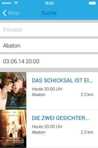 MobyTick - Alle Kinos, alle Filme, Trailer, Kinoprogramm, Kinokarten mobil kaufen screenshot 2