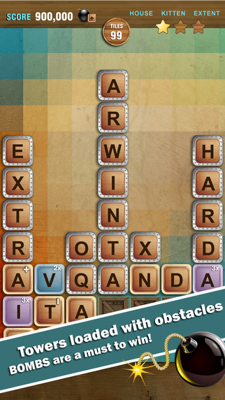 【免費遊戲App】Wordizt 2 - Boggle your mind as you build words and clear tiles in this fast paced puzzle game-APP點子