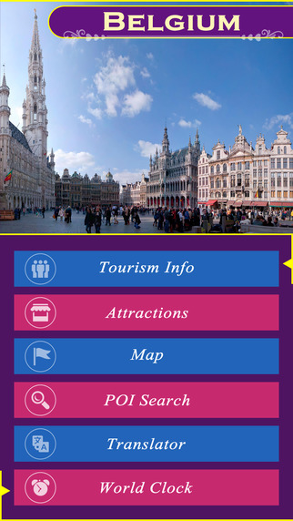 【免費旅遊App】Belgium Tourism Guide-APP點子