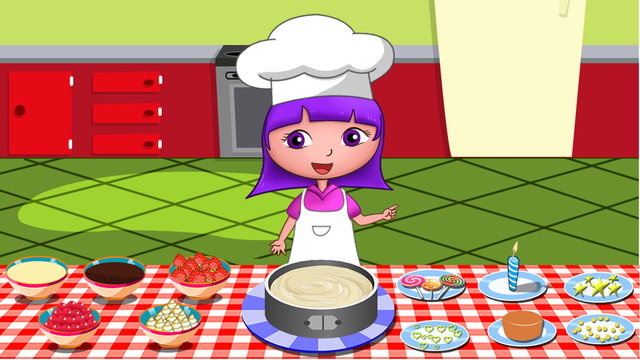 【免費遊戲App】Dora's birthday cake bakery shop - free sweetie kids games age 2+-APP點子