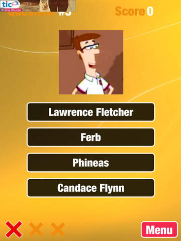 【免費遊戲App】Quiz Game for Phineas and Ferb (Unofficial Free App)-APP點子