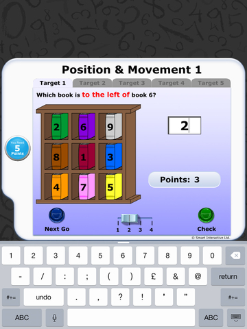 Numeracy Warm Up - Position and Movement 1