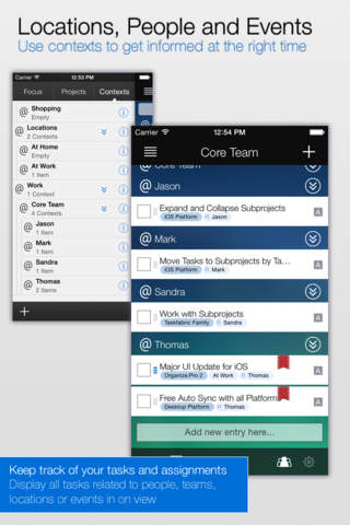 Organize:Pro Task Manager & To-Do List for iPhone screenshot 4