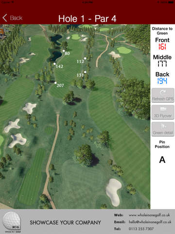 Vale Royal Abbey Golf Club - Buggy screenshot 3