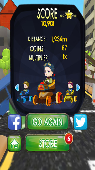 【免費遊戲App】Steampunk Billy Go Kart Adventure - PRO - Fast Mini Obstacle Course Race Game-APP點子