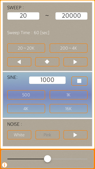 Audio Tone Generator Lite - Reference signal generator for Audio