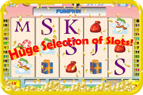 Best Las Vegas Slot Machines Christmas Village Casino Santa's Treasure Pro screenshot 4