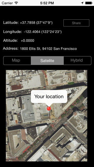 【免費交通運輸App】Where am I Now Pro - Get your current location and coordinates along with altitude-APP點子