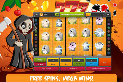 Halloween Slots PRO - Win Big Megamillions screenshot 2