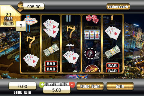 Aaaaaaaaaah! Crazy Night in Vegas Slots - FREE Chips and Bonus screenshot 2