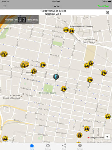 【免費旅遊App】Glasgow Taxis-APP點子