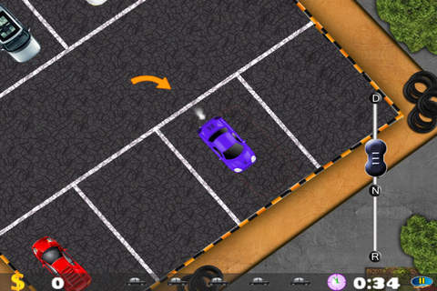 A Driving Wheel Steering Car Parking Frenzy – The Best Park Garage Pro screenshot 3
