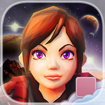 Power Gaia Space Princess - FREE - Sci-Fi Planet Endless Runner Game LOGO-APP點子