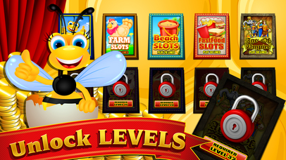 Screenshot 4 Honey Bee Слот машины Казино — бесплатно играть и опыту Вегас Игры