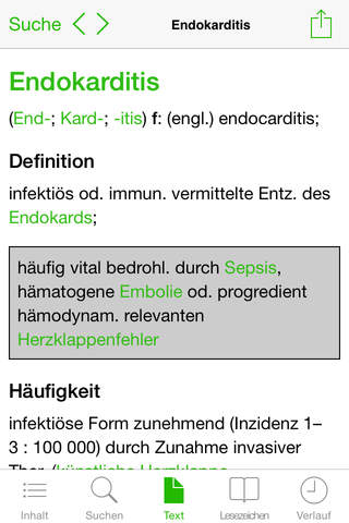 Pschyrembel Klinisches Wörterbuch screenshot 2