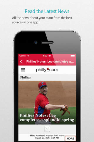 Philadelphia Baseball Schedule Pro — News, live commentary, standings and more for your team! screenshot 3