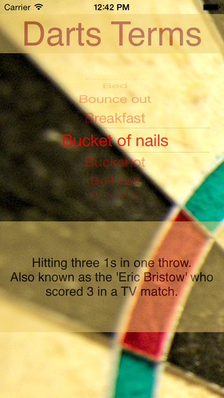 【免費運動App】Darts Terms-APP點子