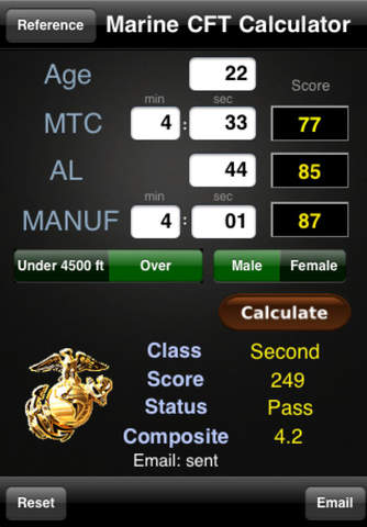 Marine Cadances, Military Jokes & USMC PFT Score screenshot 3