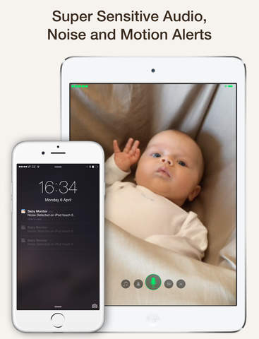 【免費生活App】Cloud Baby Monitor ~ Unlimited Range Video Baby Monitor (Wi-Fi, 3G, LTE, Bluetooth)-APP點子