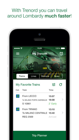 Trenord - Timetable and general information about trains in Lombardy