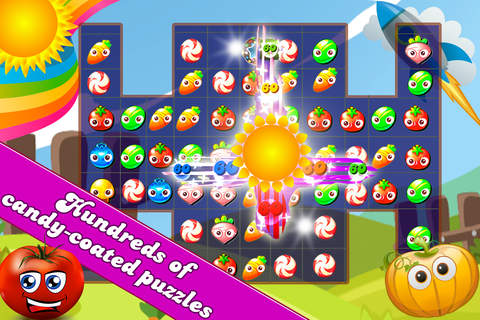 Farm Blast Candy Mania - Race to Match 3 Farm Candies Puzzle for Kids and Family screenshot 3