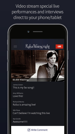 【免費音樂App】Rufus Wainwright-APP點子