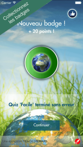 【免費遊戲App】Quiz Drapeaux du monde par Teach on Mars - Entraînez-vous à reconnaître plus de 200 drapeaux nationaux-APP點子