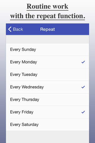 AlarmTimer Free - Scheduling Timer screenshot 4
