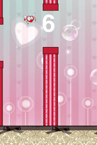 Flappy Valentine's Day Love Heart screenshot 3