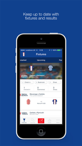 Fan App for Carlisle United FC