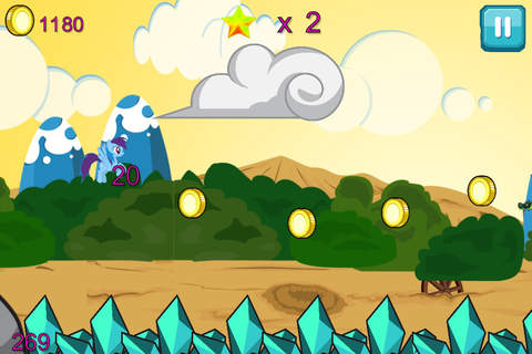 Little Flying Unicorn Dash: My Pony & Dragons Battle 2 FULL screenshot 3
