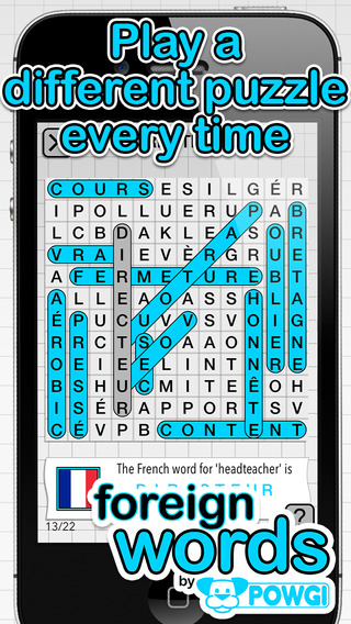 【免費教育App】Foreign Words by POWGI-APP點子