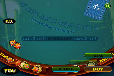 21 Wild Panda Hit the Blackjack Jackpot Casino Gmes screenshot 4