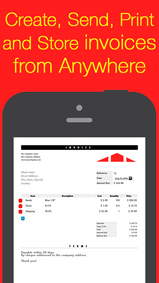 【免費商業App】Invoice Maker Core • Mobile PDF invoicing-APP點子