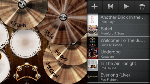 【免費音樂App】Drums! - A studio quality drum kit in your pocket-APP點子