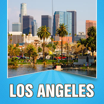 Los Angeles City Travel Guide LOGO-APP點子