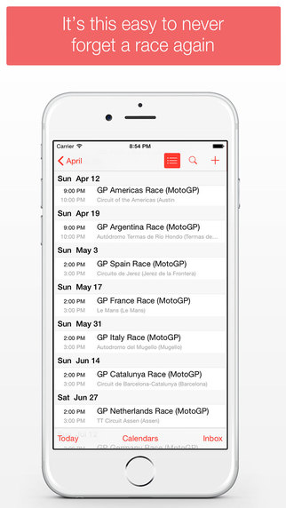 免費下載運動APP|Moto GP Calendar 2015 (MotoCal) app開箱文|APP開箱王