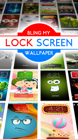 Bling My Lock Screen Wallpaper - Make Custom Designer Wallpapers With Face Maker