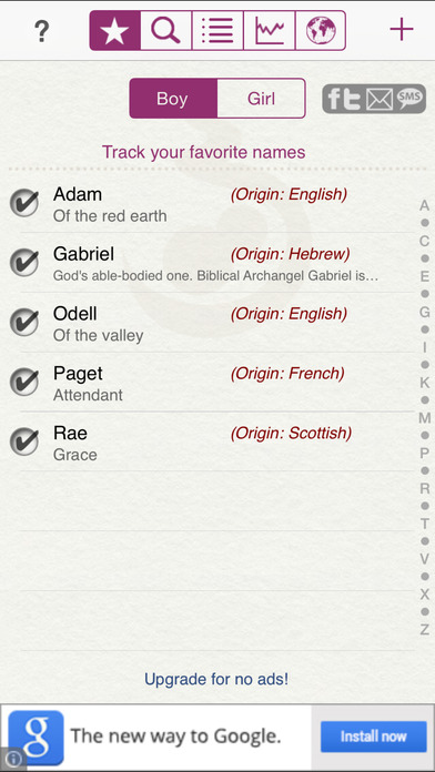 Captura de pantalla del iPhone 4