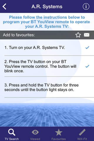 Remote Controller Codes for YouView screenshot 2