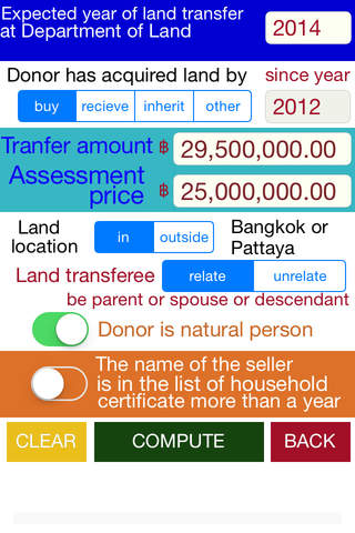 thai tax land screenshot 2