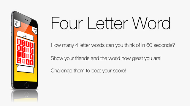 免費下載遊戲APP|Four Letter Word app開箱文|APP開箱王