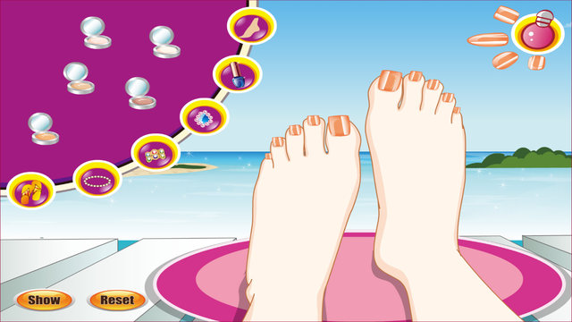 【免費遊戲App】Summer Pedicure-APP點子