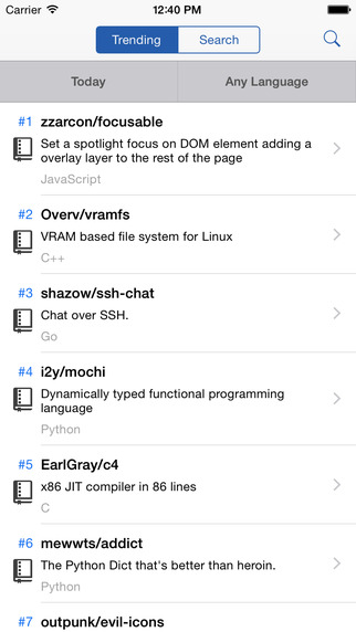 【免費社交App】Git Up - What's Hot on GitHub-APP點子