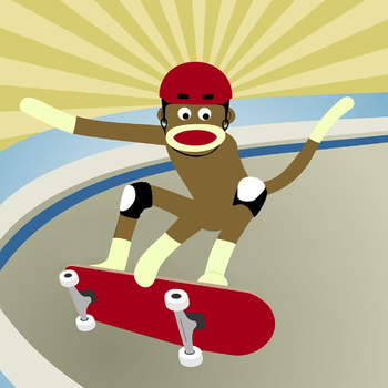 Monkey Skater Free LOGO-APP點子